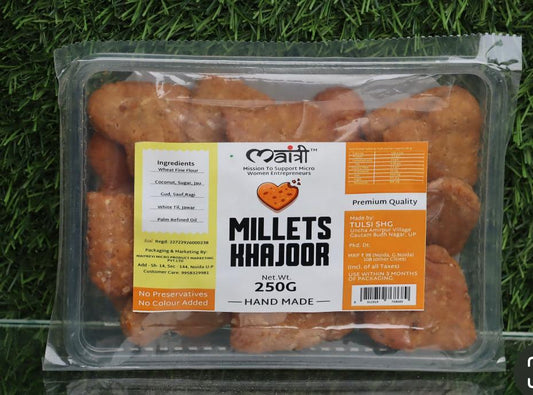 Millet Khajoor - Home Made Organic Millets sweet snacks